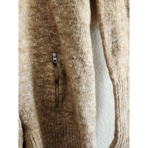 Y2k J. Crew Women's Knit Low Cut Cardigan Sweater Lg - Picture 7 of 8